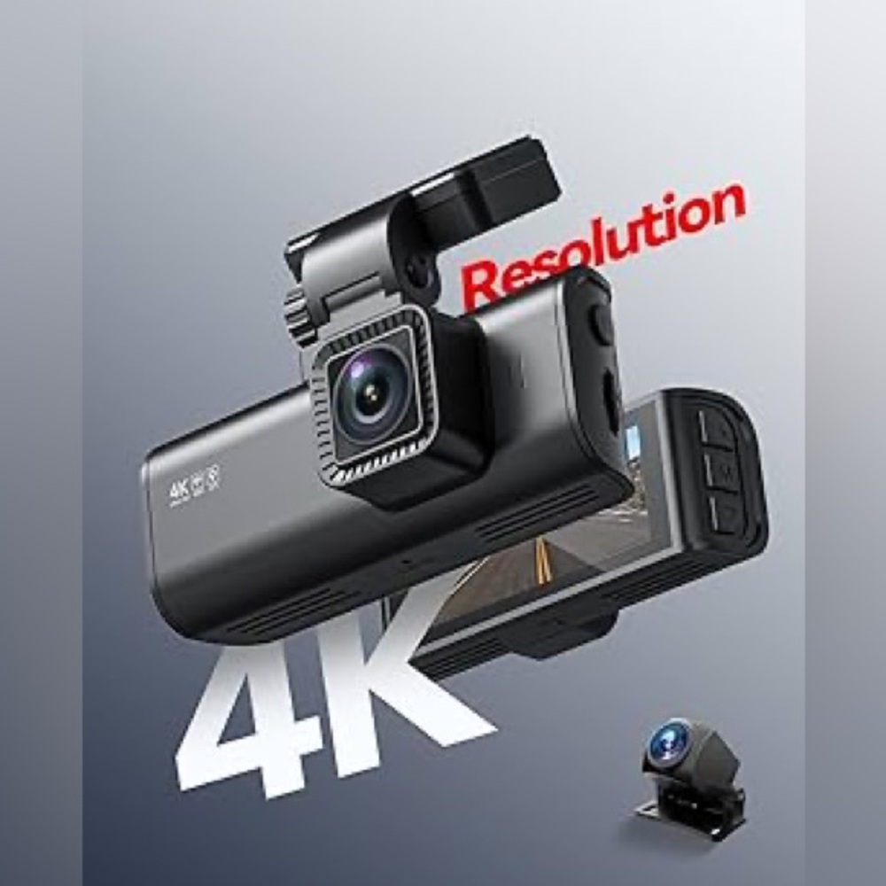 REDTIGER F7N 4K Dual Dash Cam with 64GB Card